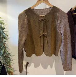 CHAQUETA LYON GAMUZA&LANA
