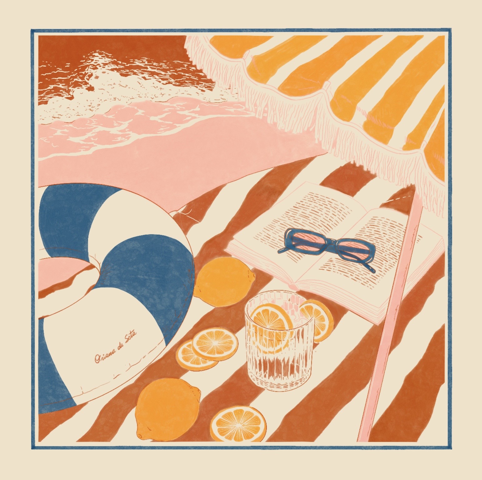 Riva naranja - Oriana Di Seta